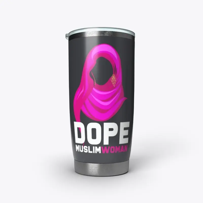 Dope Muslim Woman Drinks